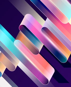 خلفية  الخطوط ثلاثية الأبعاد متعددة الألوان  لساعة ابل
