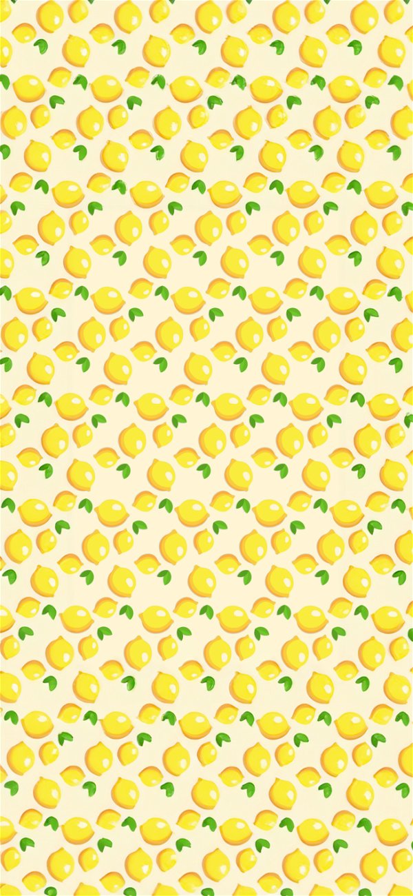 خلفية ثمار الليمون الصفراء الصغير للجوال